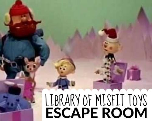 Christmas Escape Room: “Rudolph And The Library Of Misfit Toys!”