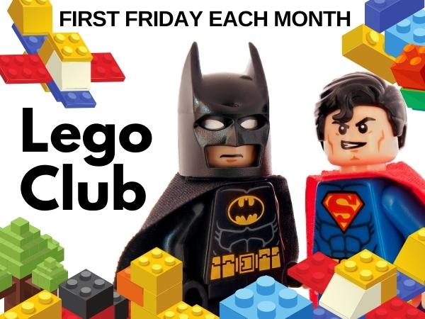 Lego Club June 10 at 12:30