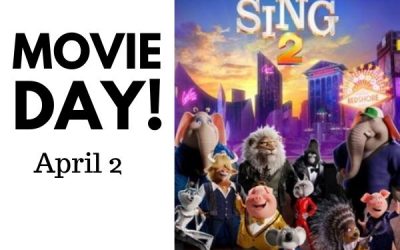 Movie Day At the Withee Library April 2nd.