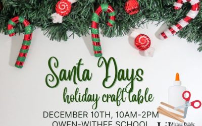 See you at Santa Days, Craft and Vendor Show Dec. 10