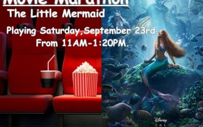 The Little Mermaid Movie Playing Saturday, September 23rd!