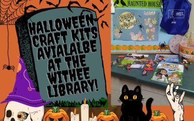 New Halloween Craft Kits Available At The Withee Public Library!