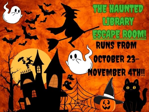 The Haunted Library Escape Room!