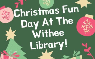 Christmas Fun Day At The Withee Public Library!