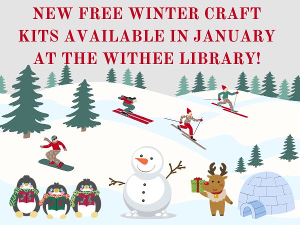 New Free Winter Kits At The Withee Library!