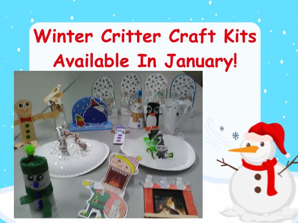 Winter Critter Kits Available In January!
