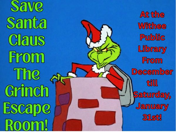 The Save Santa From The Grinch Escape Room!